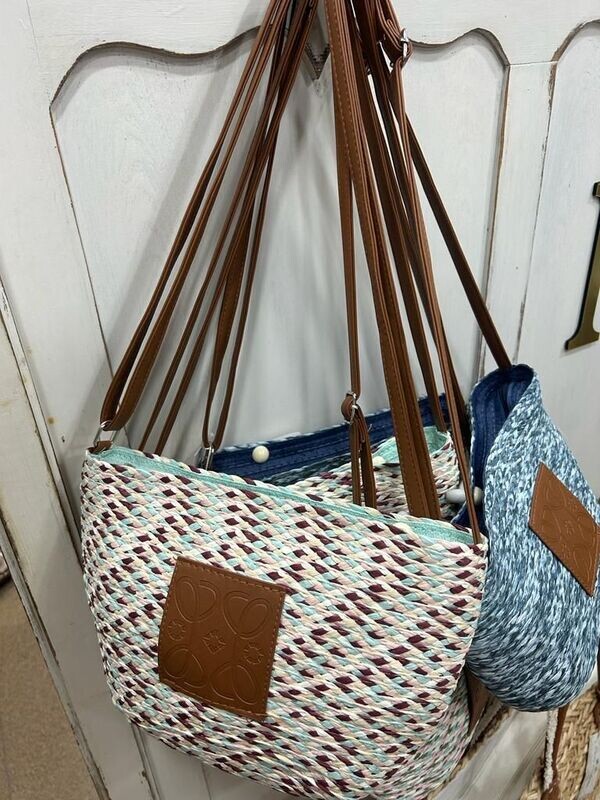 Bolso MARTAJEANS Bandolera ROSA/AZUL