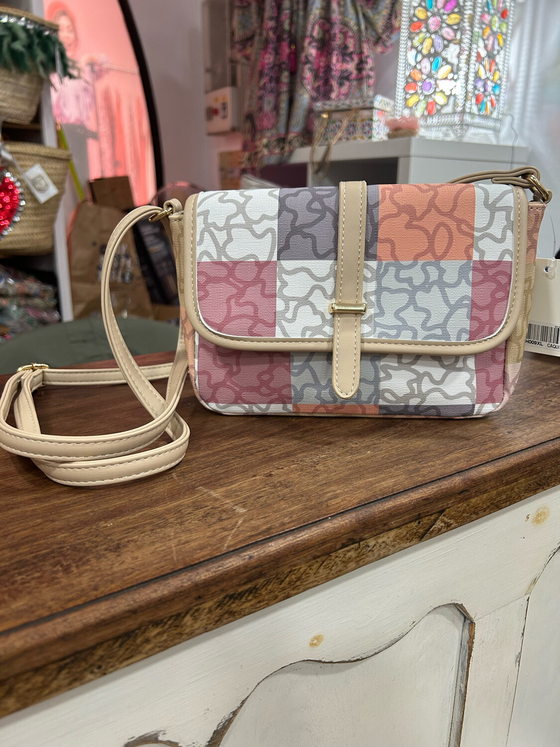 Bolso MARTAJEANS Bandolera Beige