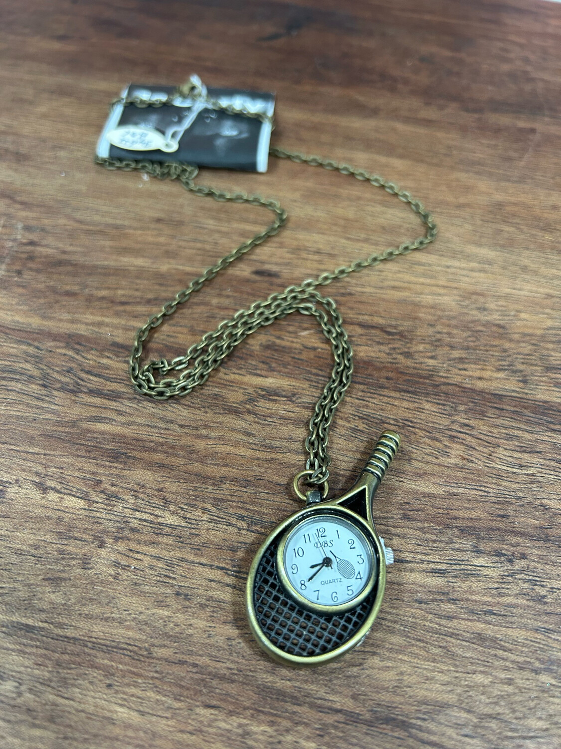 Collar largo Reloj