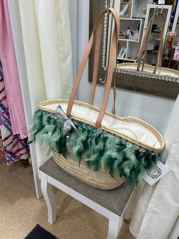 Bolso Esparto de Martajeans, Pedrería!!!