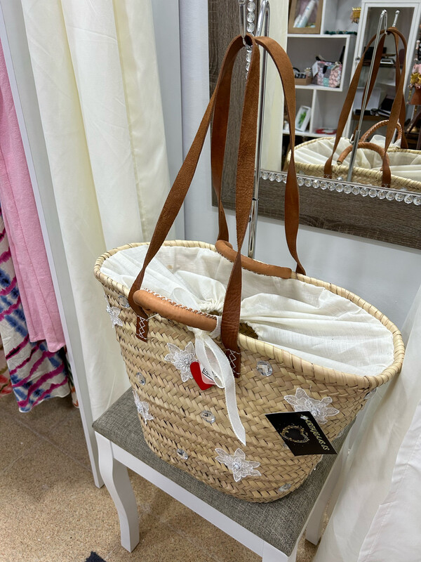 Bolso Esparto de Martajeans, Pedrería!!!