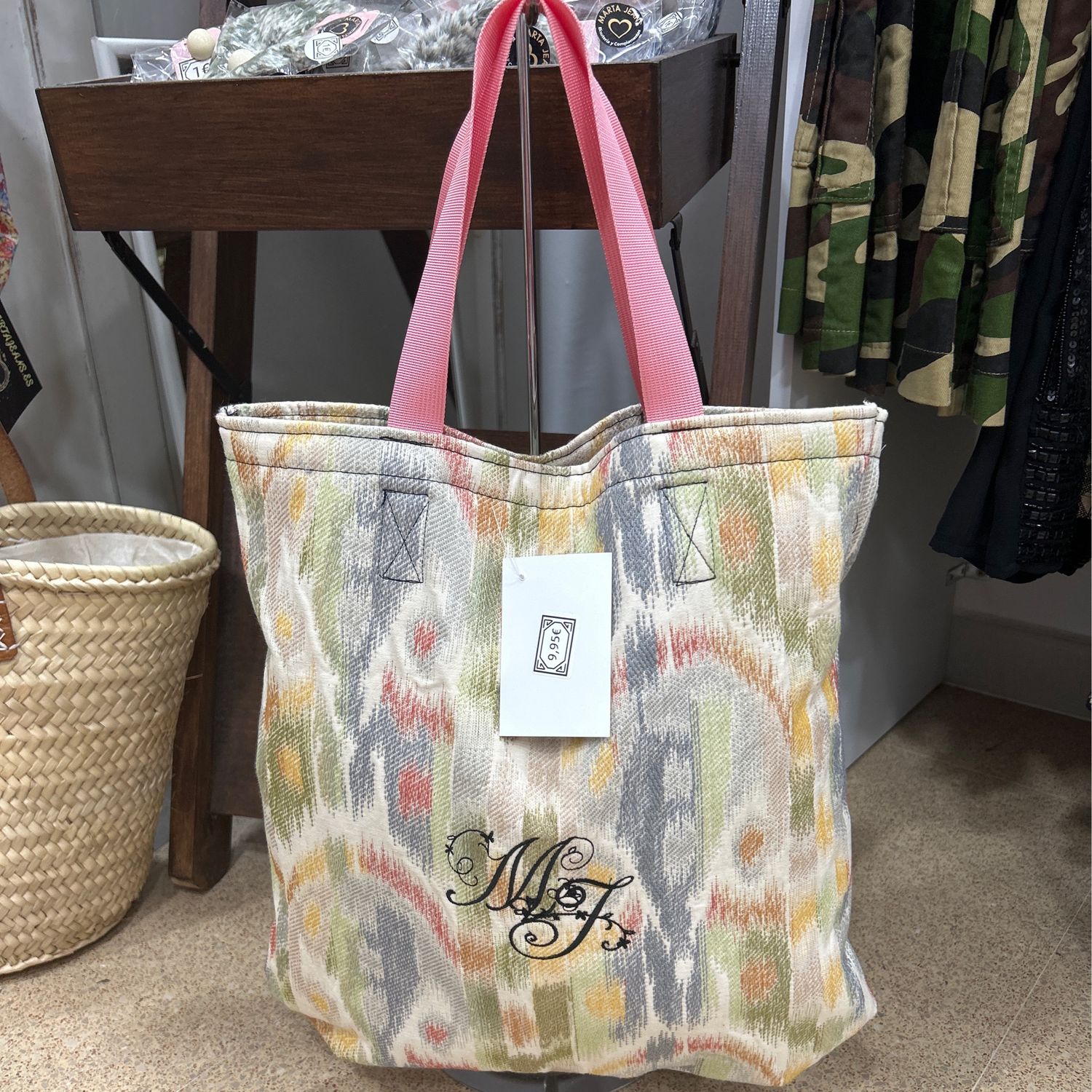 Bolsa de Compra Color Rosa
