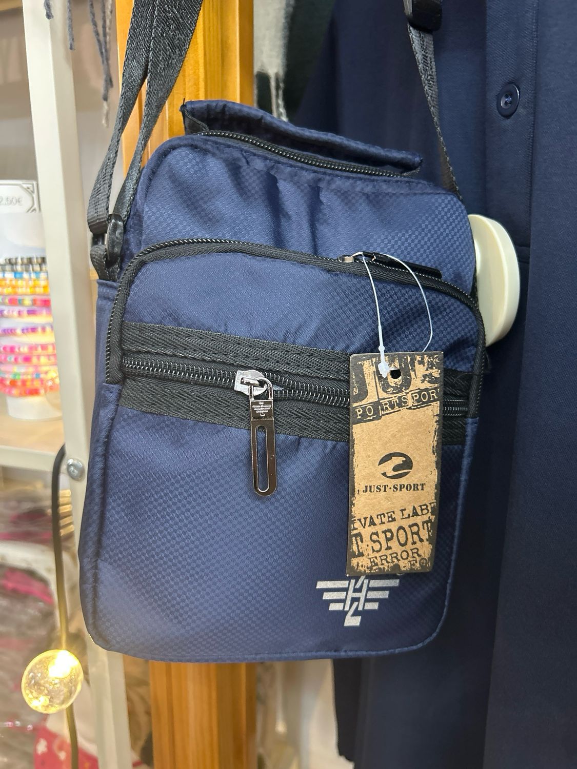 BANDOLERA Hombre AZUL MARINO