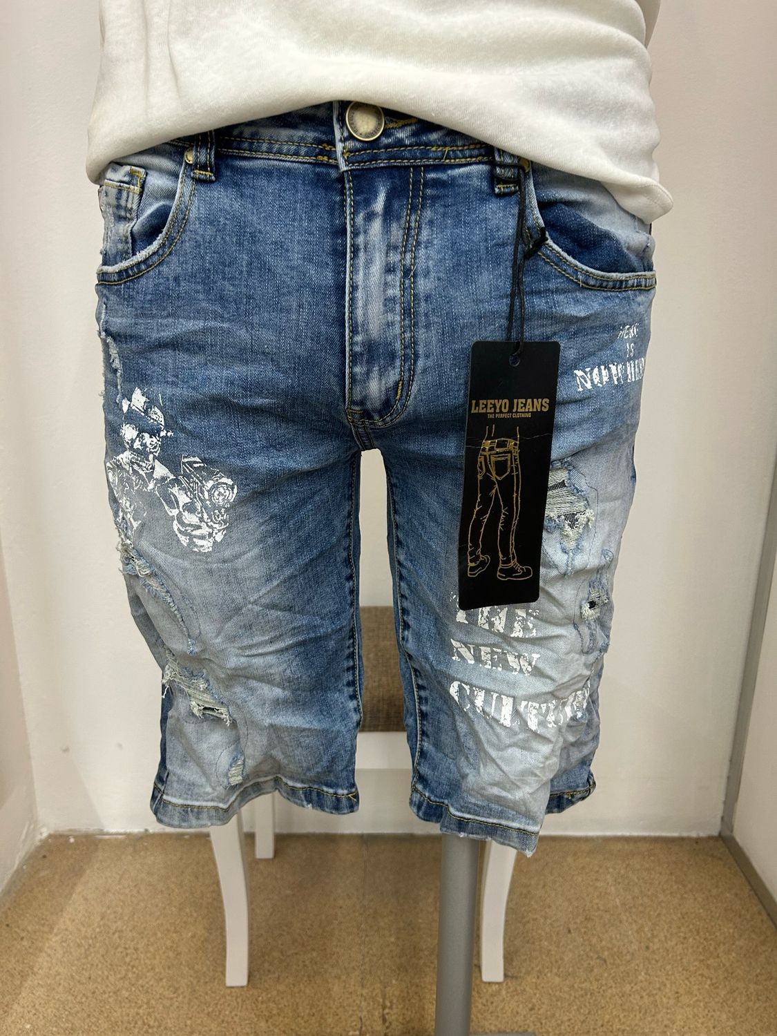 PANTALÓN Corto Tejano LEEYO JEANS