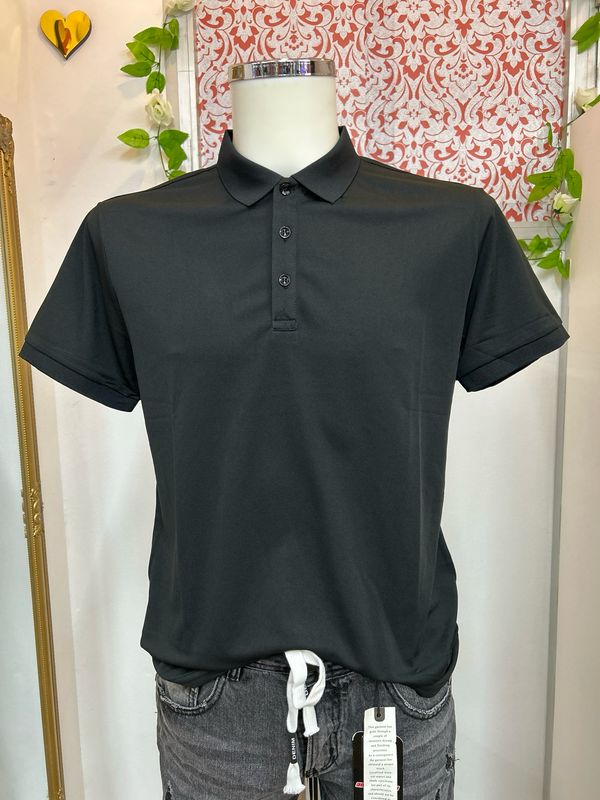 POLO Hombre Martajeans  NEGRO