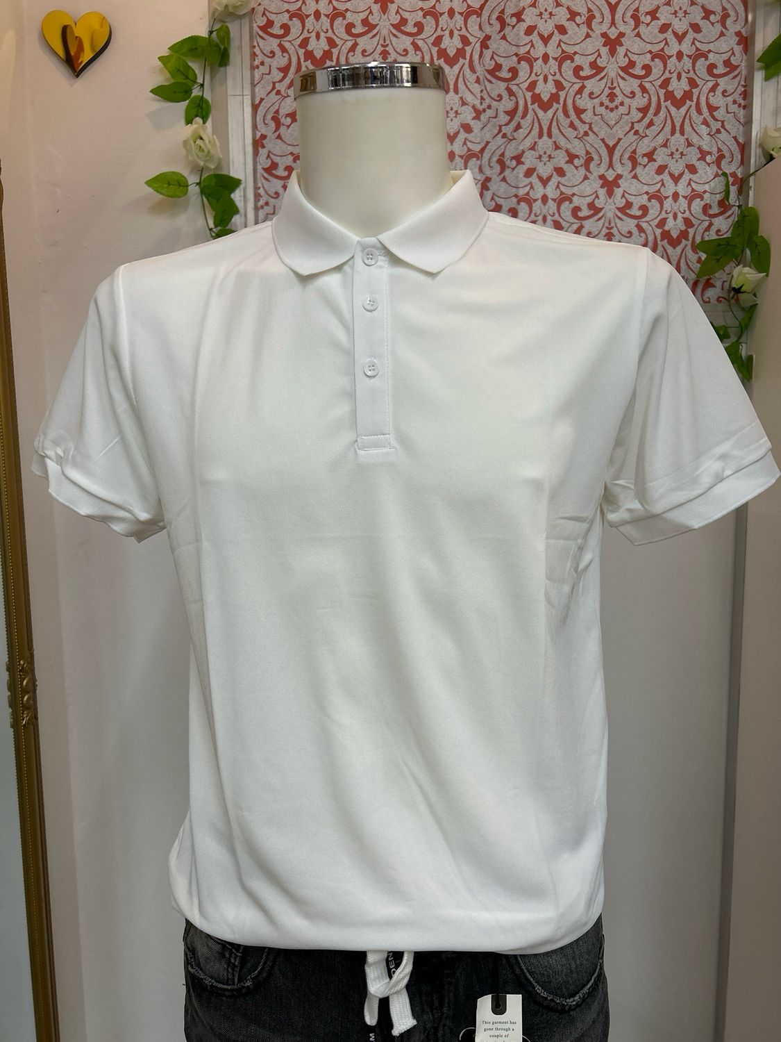 POLO Hombre Martajeans  BLANCO