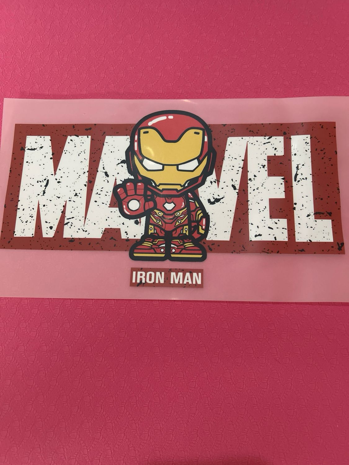 Pegatina ROPA Camiseta Grande MARVEL