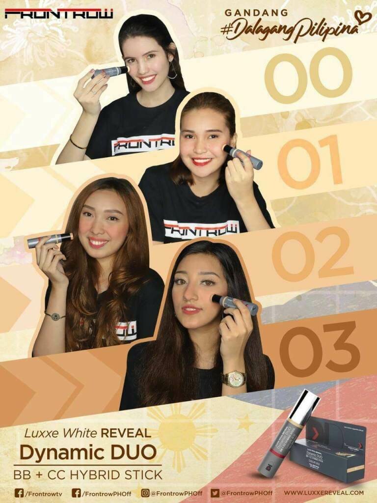 LUXXE WHITE REVEAL DYNAMIC DUO BB + CC HYBRID STICK – SPF50 PA+++