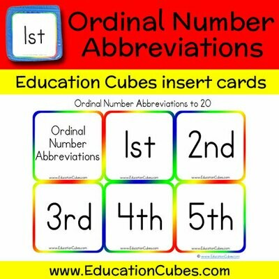 Ordinal Number Abbreviations