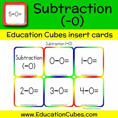 Subtraction Facts (-0)