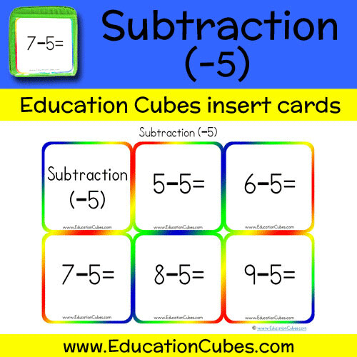 Subtraction Facts (-5)