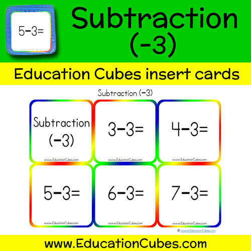 Subtraction Facts (-3)