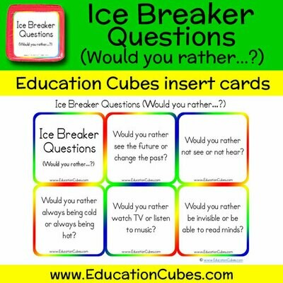 Ice Breaker Questions (Would you rather...?)