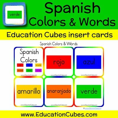 Spanish Colors & Words