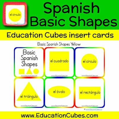 Spanish Basic Shapes (yellow)