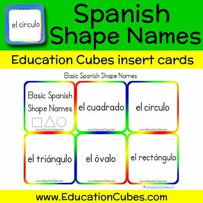 Spanish Shape Names