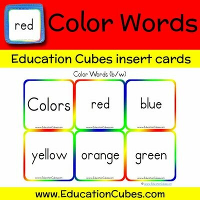 Color Words (b/w)