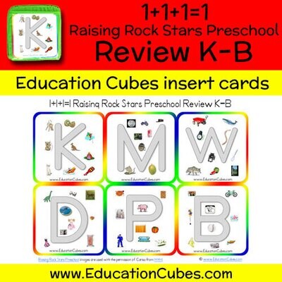 1+1+1=1 Raising Rock Stars Preschool (Review K-B)