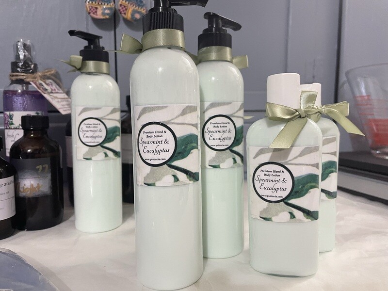 Spearmint &amp; Eucalyptus Lotion