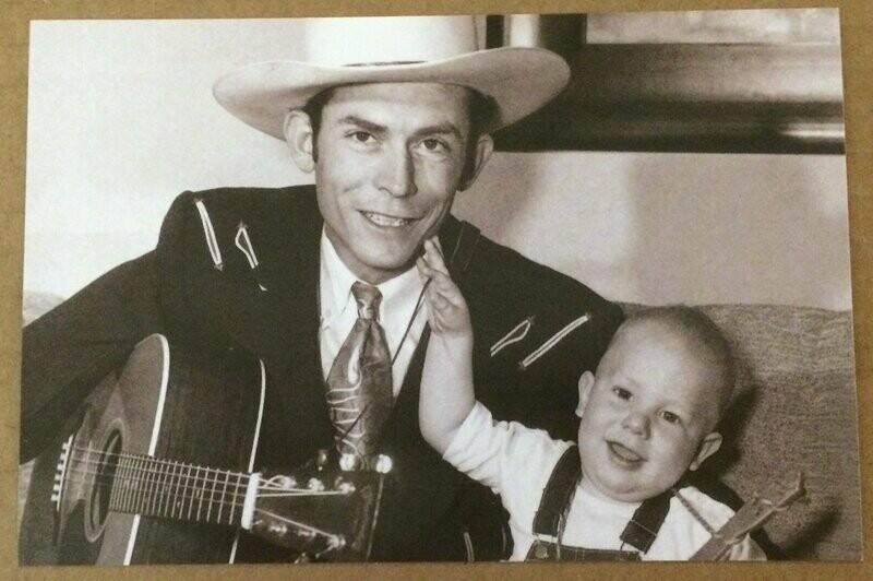 Postcard 4X6 - Hank & Hank Jr