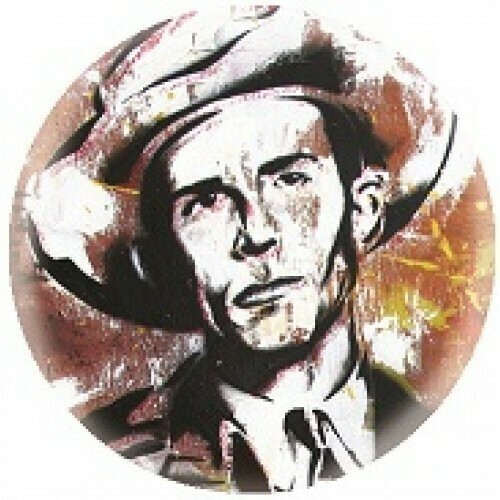 Lapel Pin - Button - Hank Williams