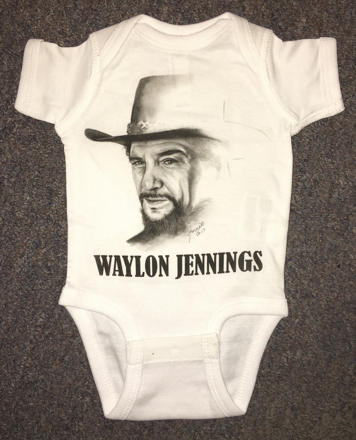 waylon jennings baby onesie