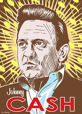 Poster 13x19 - Johnny Cash - Jim Z