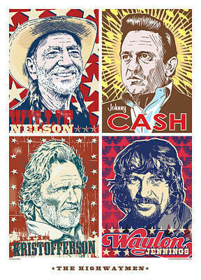 Poster 13x19 - The Highway Men - Jim Z