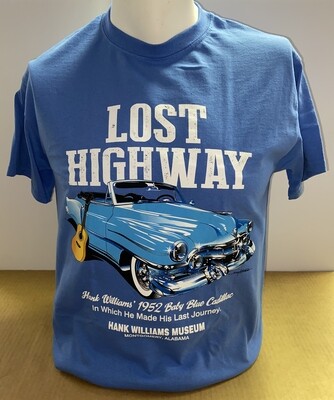 CLOTHING - Lost Highway & Blue Cadillac - TEE