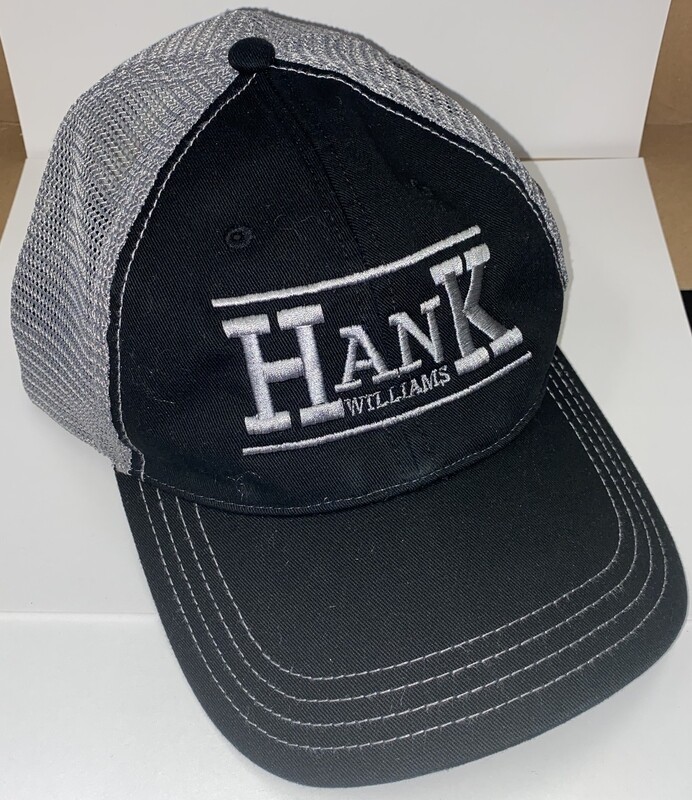 Hat - Black/ Gray Mesh