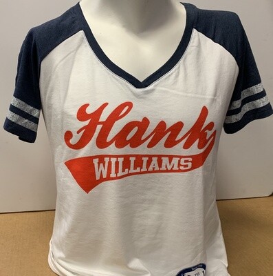 CLOTHING - BASEBALL - LADIES V-NECK - TEE
