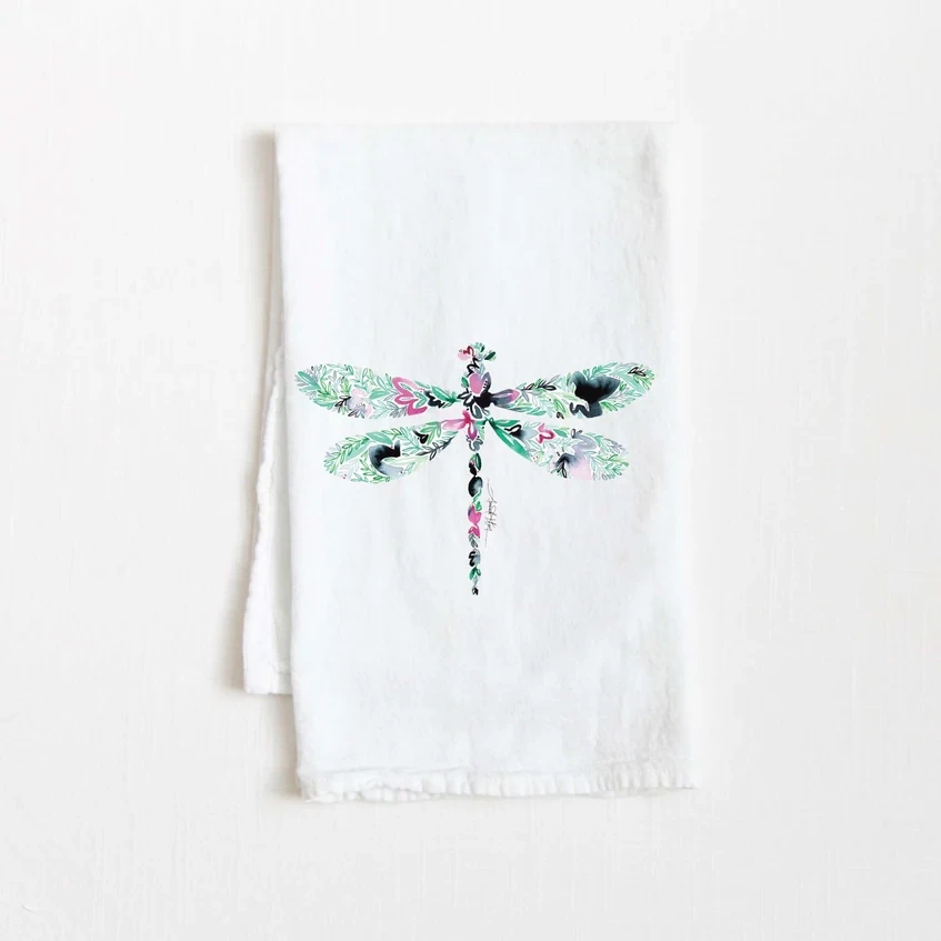 Towel - Dragonfly Flour Sack