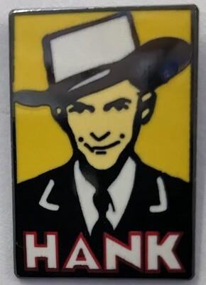 Lapel/Hat Pin - Yellow Hank