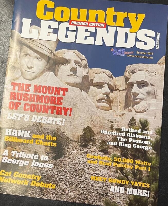 Book - Magazine - The Mount Rushmore of Country