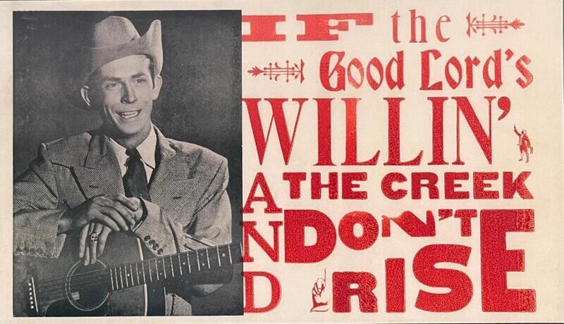 Poster - Good Lord's Willin'