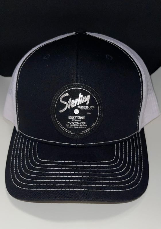 Hat - Sterling Record Label, Select Color: Black and White