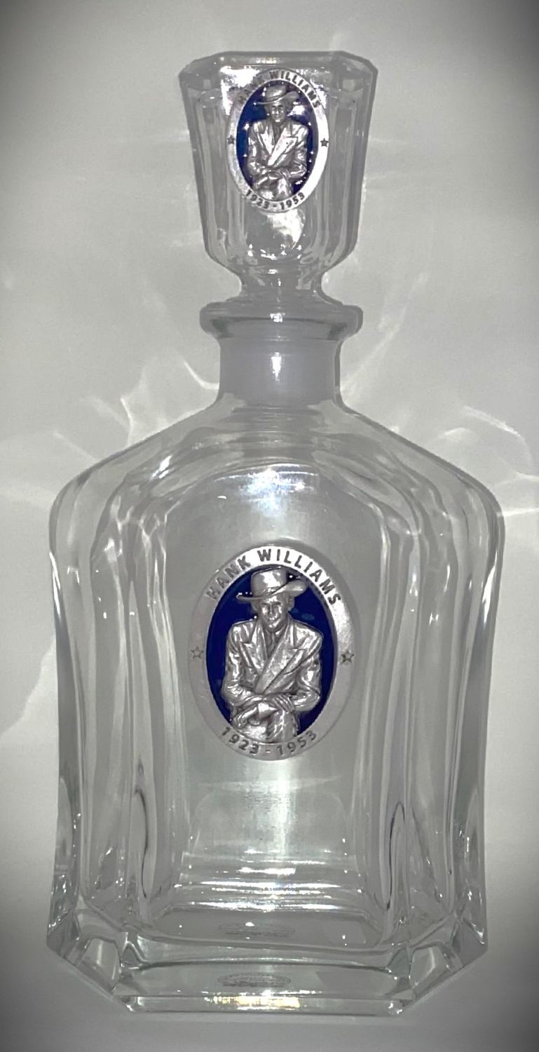 Pewter- Decanter- Oval