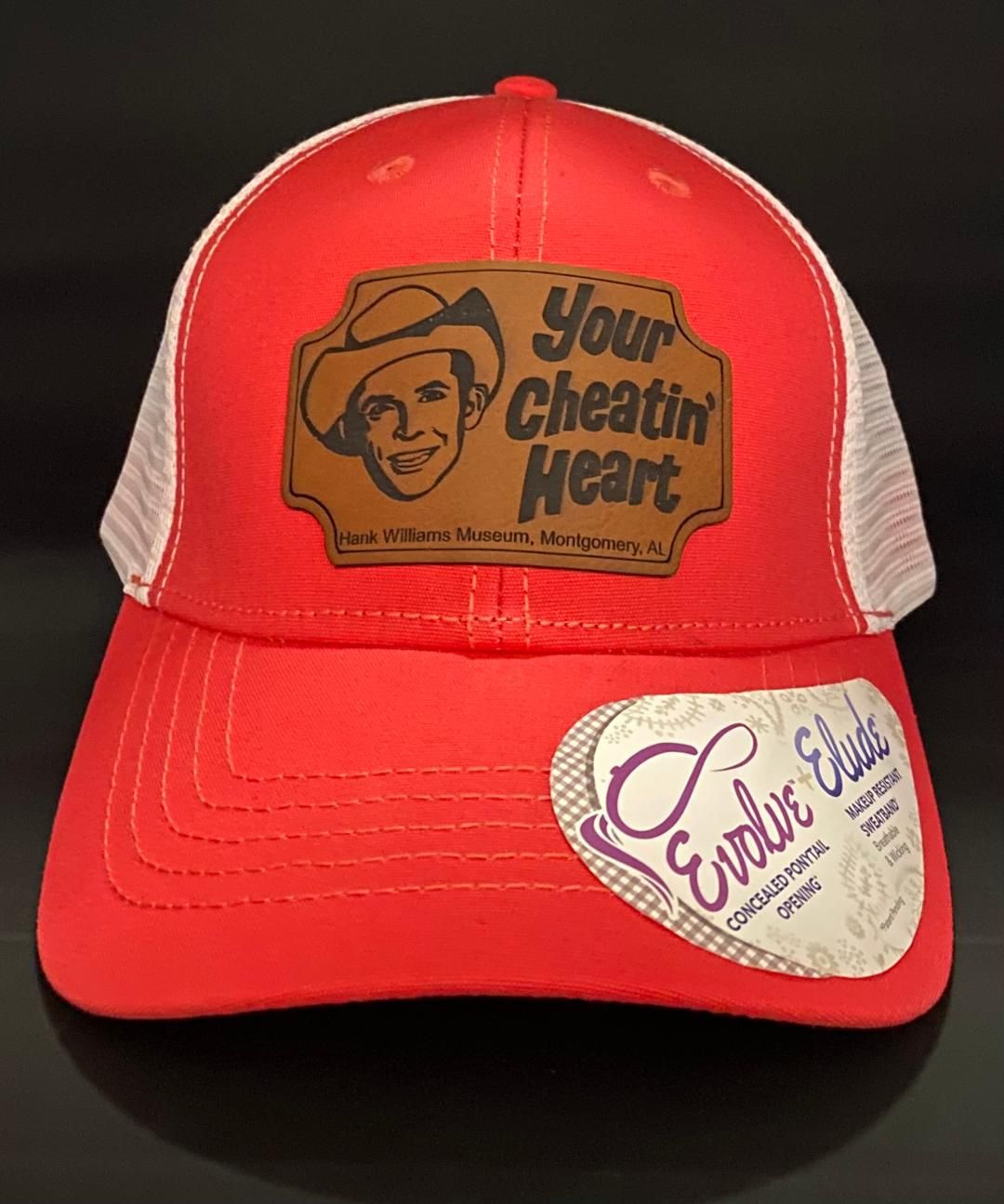 Hat - Your Cheating Heart - Pony Tail Opening