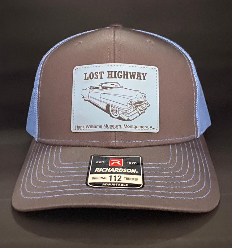 Hat - Lost Highway - Leather Patch