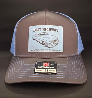Hat - Lost Highway - Leather Patch