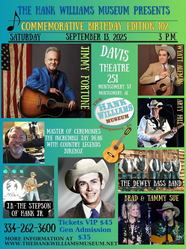 Tickets for Hank's 102nd Birthday - General Admission