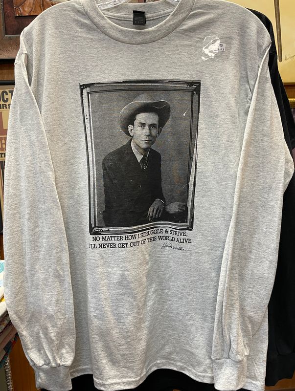 CLOTHING - I'LL NEVER GET OUT OF THIS WORLD ALIVE - LONG SLEEVE TEE