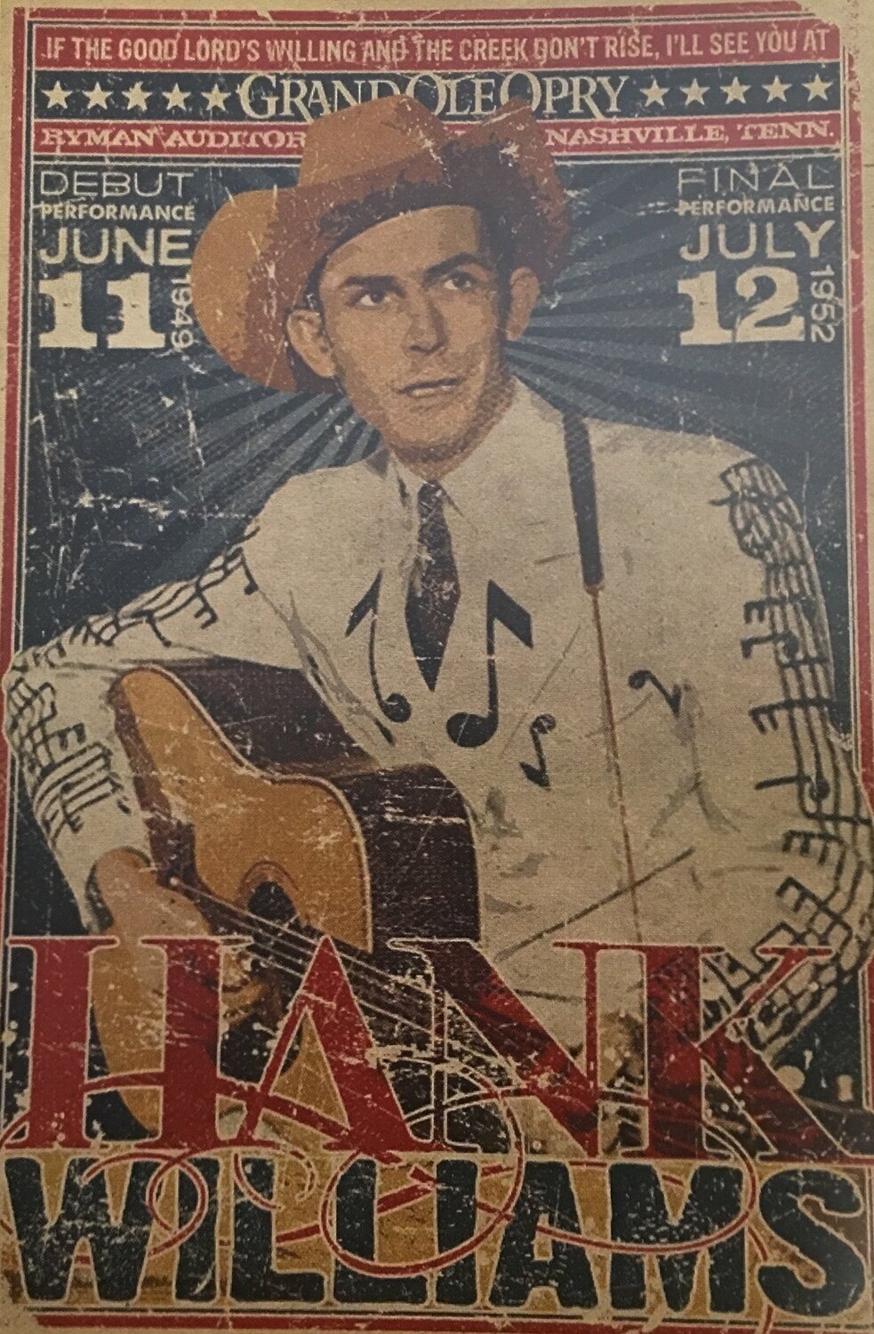 POSTER - 11 X 17 - Grand Ole Opry