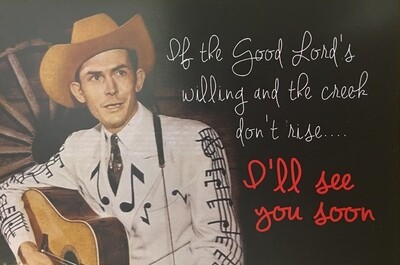 POSTCARD 4X6 - Good Lord’s Willing POSTCARD 4X6 - Good Lord’s Willing