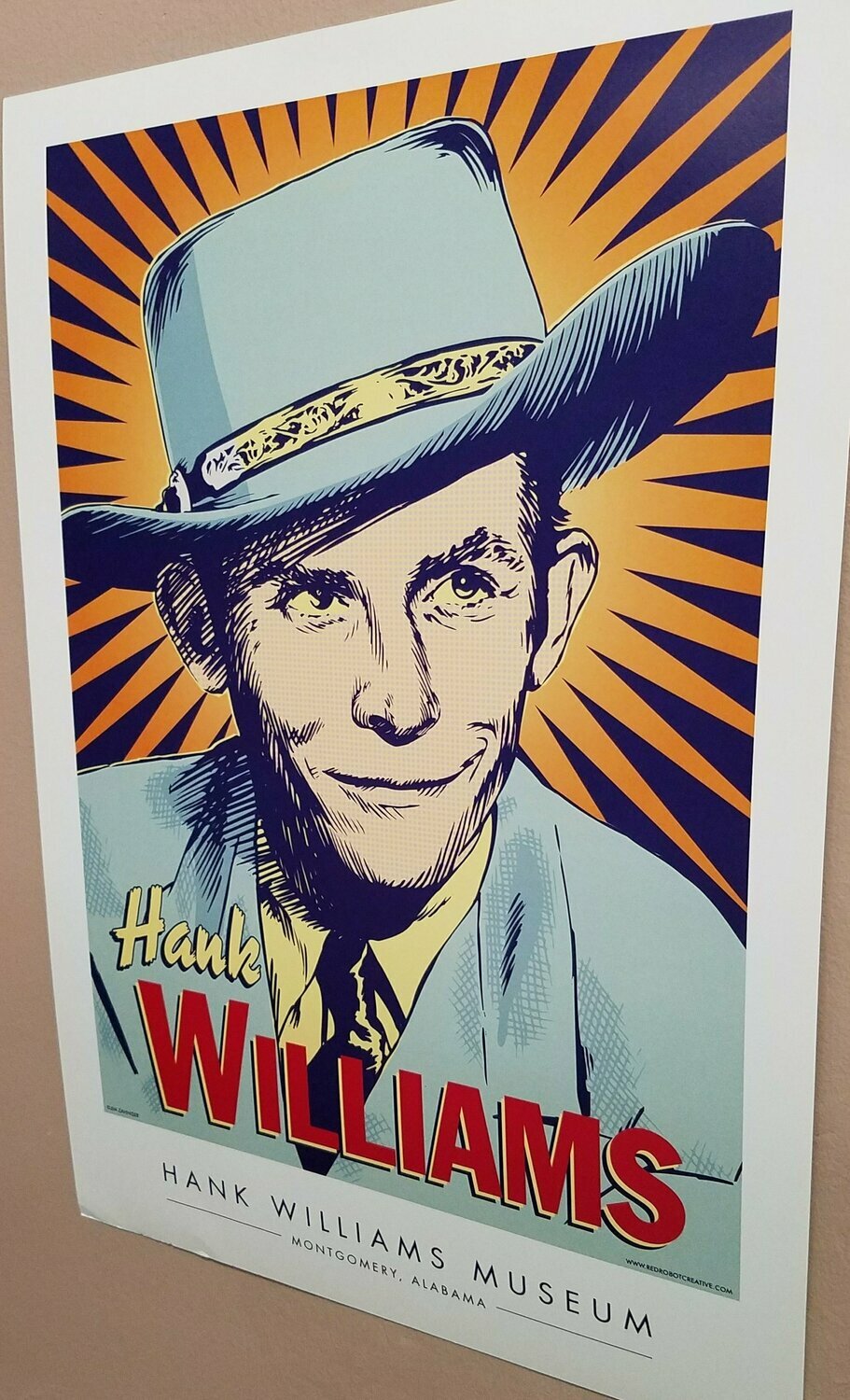 POSTER - 13x19 - HW Color - Red Robot POSTER - 13x19 - HW Color - Red Robot