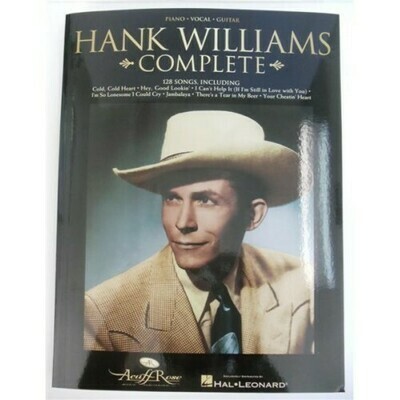 BOOK - 128 Songs of Hank Williams - Songbook