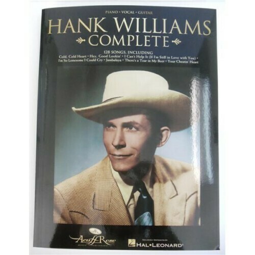 BOOK - 128 Songs of Hank Williams - Songbook BOOK - 128 Songs of Hank Williams - Songbook