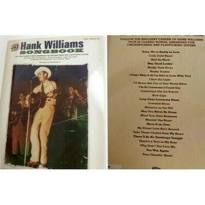 BOOK - Hank Williams 26 Hits - Songbook BOOK - Hank Williams 26 Hits - Songbook
