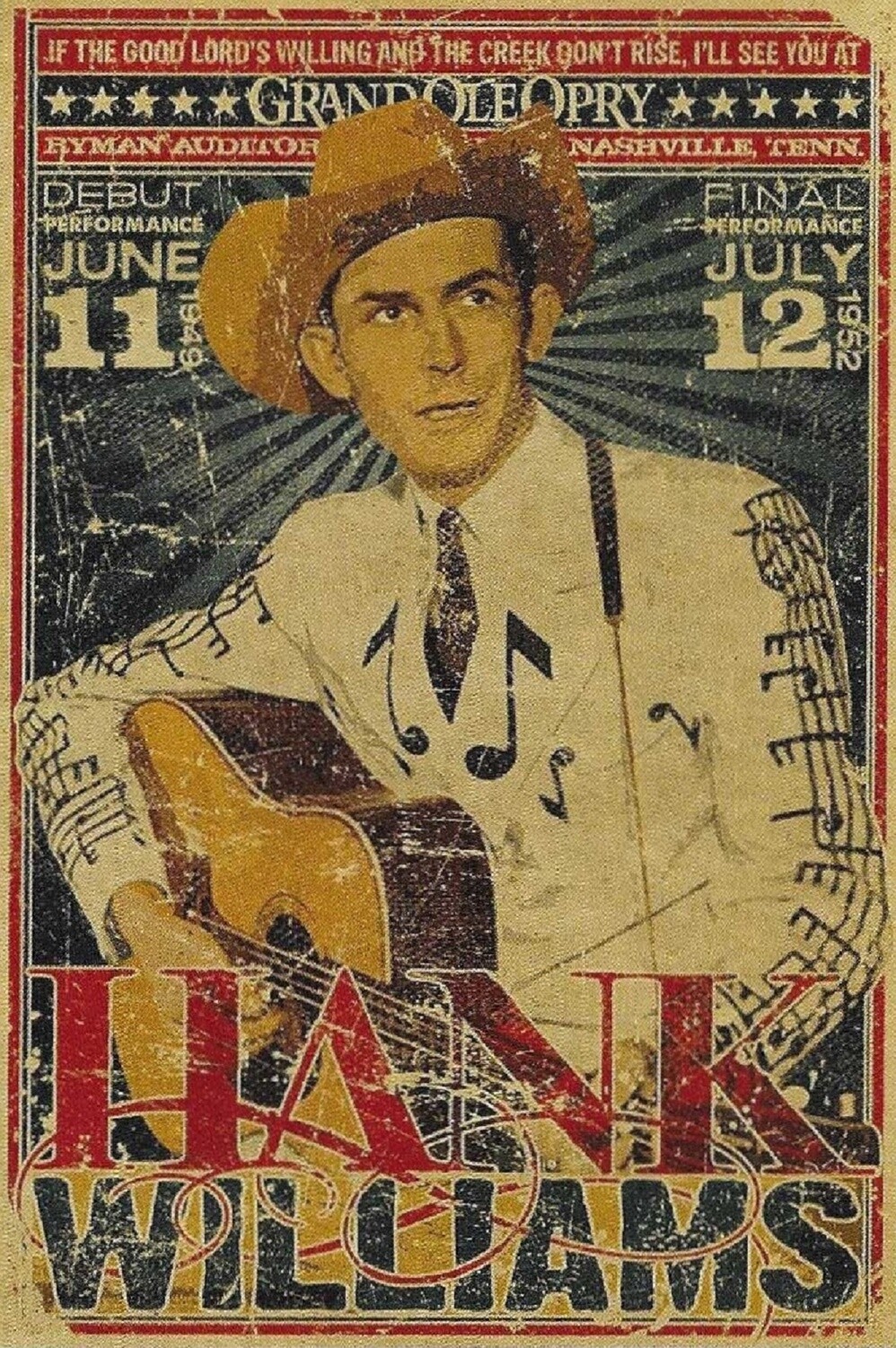 POSTCARD 4X6 - Grand Ole Opry POSTCARD 4X6 - Grand Ole Opry