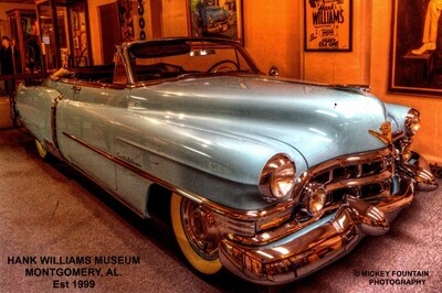 POSTCARD 4X6 - Hank's Cadillac POSTCARD 4X6 - Hank's Cadillac